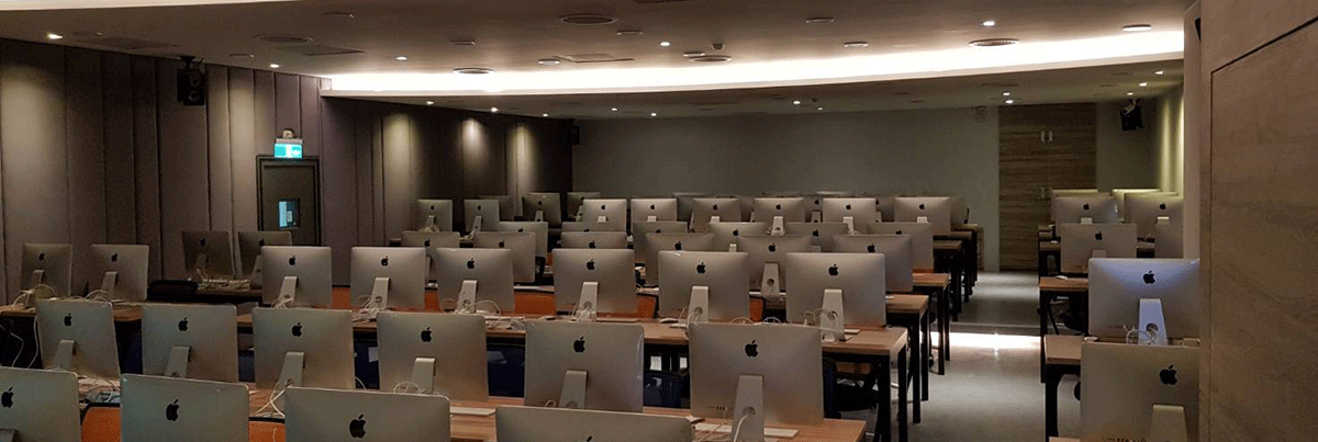 遊戲系MAC教室設備實景照片